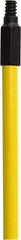 O-Cedar - 60 x 1" Fiberglass Squeegee Handle - Threaded Connection, Yellow - Apex Tool & Supply