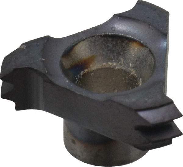 Carmex - C1220 Grade MT7, Internal UN Threading Insert - 20 TPI Int Pitch, TiAlN Finish - Apex Tool & Supply