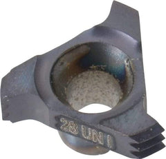 Carmex - C1228 Grade MT7, Internal UN Threading Insert - 28 TPI Int Pitch, TiAlN Finish - Apex Tool & Supply