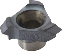 Carmex - C122.00 Grade MT7, Internal ISO Threading Insert - 20mm Int Pitch, TiAlN Finish - Apex Tool & Supply