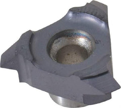Carmex - C18 D60 Grade MT7, Internal/External Threading Insert - 1.75 to 2.5mm & 15 to 10 TPI Ext Pitch, 20 to 30mm & 13 to 08 TPI Int Pitch, TiAlN Finish - Apex Tool & Supply