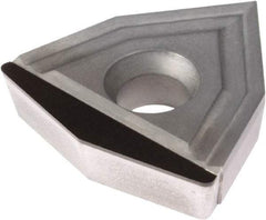 Kennametal - DFT090508 ST Grade KD1425 Diamond Tipped Indexable Drill Insert - Uncoated, Trigon, 15mm Inscribed Circle - Apex Tool & Supply