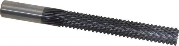 Onsrud - 1/2" Diam, 3-1/8" LOC, Burr End, Solid Carbide Diamond Pattern Router Bit - Right Hand Cut, 5" OAL, 1/2" Shank Diam, Use on Composites - Apex Tool & Supply