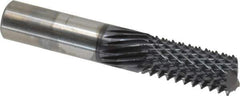 Onsrud - 1/2" Diam, 1-1/8" LOC, End Mill End, Solid Carbide Diamond Pattern Router Bit - Right Hand Cut, 3" OAL, 1/2" Shank Diam, Use on Composites - Apex Tool & Supply