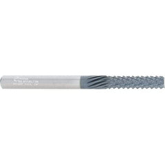 Onsrud - 1/4" Diam, 1" LOC, End Mill End, Solid Carbide Diamond Pattern Router Bit - Right Hand Cut, 3" OAL, 1/4" Shank Diam, Use on Composites - Apex Tool & Supply