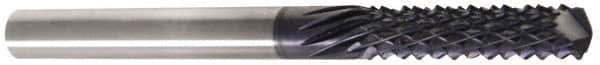 Onsrud - 1/4" Diam, 1" LOC, Plain End, Solid Carbide Diamond Pattern Router Bit - Right Hand Cut, 3" OAL, 1/4" Shank Diam, Use on Composites - Apex Tool & Supply