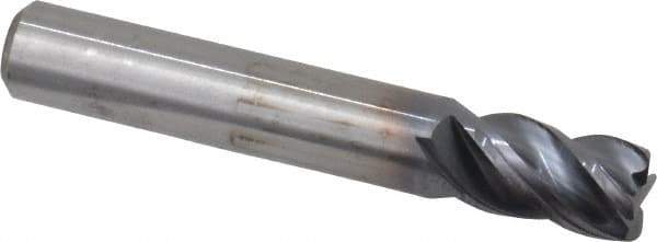 Kennametal - 5/16", 4 Flute, Solid Carbide, Corner Chamfer End Mill - 2" OAL, 1/2" LOC - Apex Tool & Supply