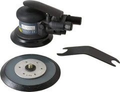 Ingersoll-Rand - 12,000 OPM, 15.8 CFM Air Consumption, Palm Air Orbital Sander - Round Pad, 1/4 NPT Inlet - Apex Tool & Supply