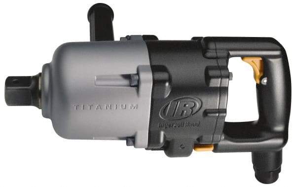 Ingersoll-Rand - 1" Drive, 6,000 RPM, 2,500 Ft/Lb Torque Impact Wrench - D-Handle, 800 IPM, 75 CFM, 1/2" NPT Inlet - Apex Tool & Supply