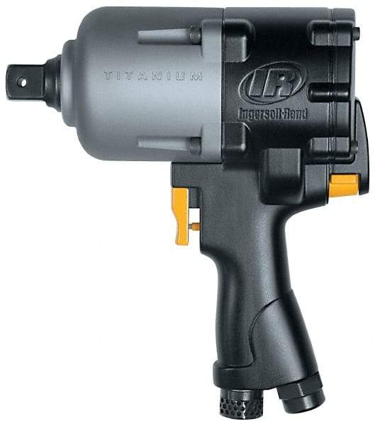 Ingersoll-Rand - 1" Drive, 5,300 RPM, 2,500 Ft/Lb Torque Impact Wrench - Pistol Grip Handle, 800 IPM, 75 CFM, 1/2" NPT Inlet - Apex Tool & Supply