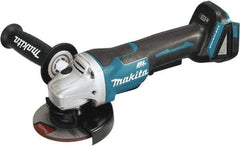 Makita - 4-1/2" Wheel Diam, 8,500 RPM, Cordless Cutoff & Cutoff-Grinder Tool - Straight Handle - Apex Tool & Supply