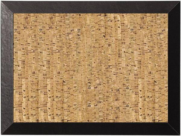 MasterVision - 36" Wide x 24" High Open Cork Bulletin Board - Natural (Color) - Apex Tool & Supply