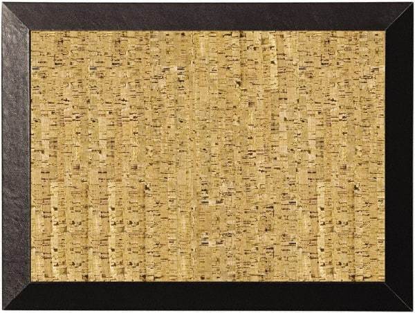 MasterVision - 24" Wide x 18" High Open Cork Bulletin Board - Natural (Color) - Apex Tool & Supply