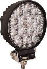Buyers Products - 12 to 24 Volt, Clear Flood Beam Light - 3.0 Amps, 2,525 Lumens, 14 LED Lamp - Apex Tool & Supply