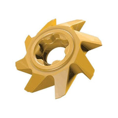 Iscar - 8mm Pitch, Internal/External Thread, Partial Profile 60° Standard, SD TRD Grade IC908 Thread Mill Insert - Carbide, TiAlN Coating - Apex Tool & Supply