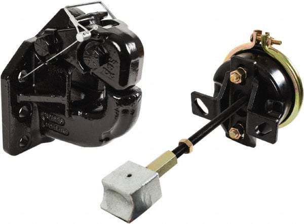 Buyers Products - 100,000 Lb Capacity Pintle Hook with Air Chamber & Plunger - For Use with Trailers - Apex Tool & Supply