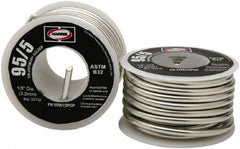 Lincoln Electric - Solder Type: Solder Diameter (Inch): 1/8 - Apex Tool & Supply