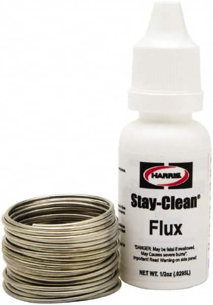 Lincoln Electric - Solder Type: STAY-BRITE KIT Diameter (Inch): 3/64 - Apex Tool & Supply