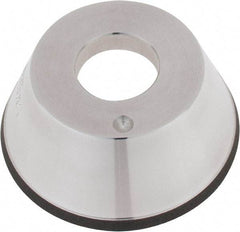 Tru-Maxx - 95mm Diam, 1-1/4" Hole Size, 1" Overall Thickness, 150 Grit, Type 11V9, Tool & Cutter Grinding Wheel - Very Fine Grade, CBN - Apex Tool & Supply