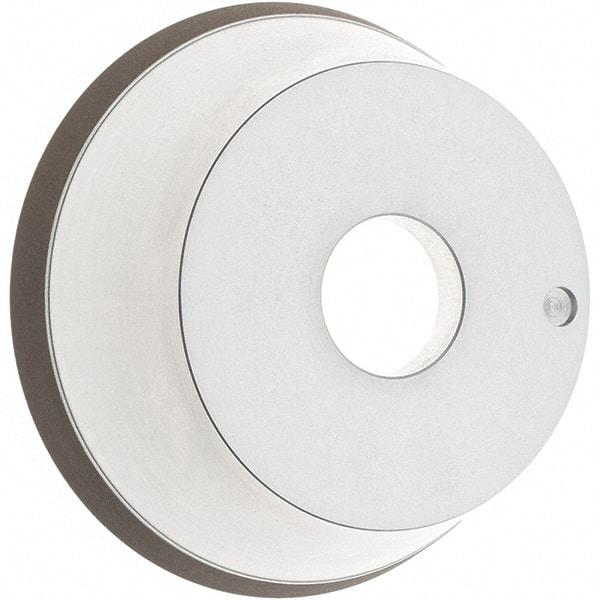 Tru-Maxx - 5" Diam, 1-1/4" Hole Size, 1" Overall Thickness, 120 Grit, Type 11V9, Tool & Cutter Grinding Wheel - Fine Grade, Diamond - Apex Tool & Supply