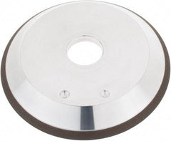 Tru-Maxx - 6" Diam, 1-1/4" Hole Size, 3" Overall Thickness, 150 Grit, Type 12V9, Tool & Cutter Grinding Wheel - Very Fine Grade, Diamond - Apex Tool & Supply