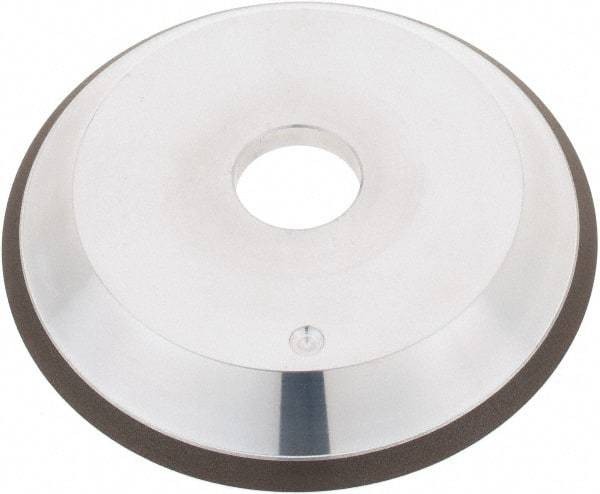 Tru-Maxx - 6" Diam, 1-1/4" Hole Size, 3" Overall Thickness, 120 Grit, Type 12V9, Tool & Cutter Grinding Wheel - Fine Grade, CBN - Apex Tool & Supply