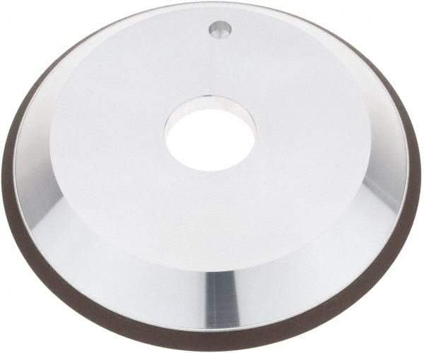 Tru-Maxx - 6" Diam, 1-1/4" Hole Size, 3" Overall Thickness, 150 Grit, Type 12V9, Tool & Cutter Grinding Wheel - Very Fine Grade, Diamond - Apex Tool & Supply