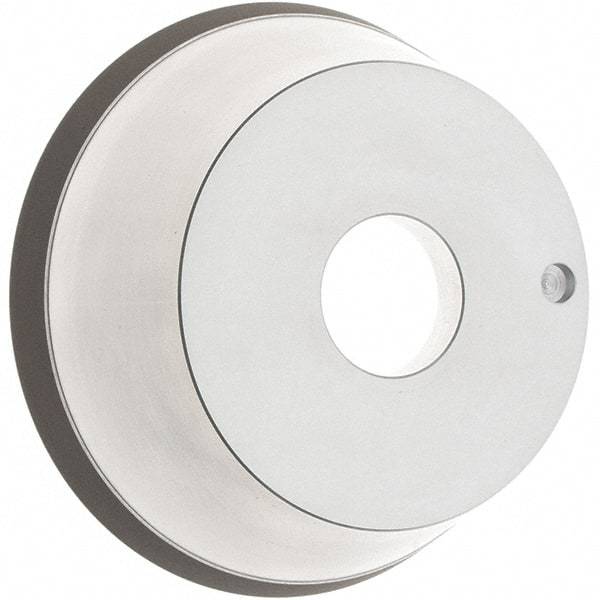 Tru-Maxx - 5" Diam, 1-1/4" Hole Size, 1" Overall Thickness, 150 Grit, Type 11V9, Tool & Cutter Grinding Wheel - Very Fine Grade, Diamond - Apex Tool & Supply