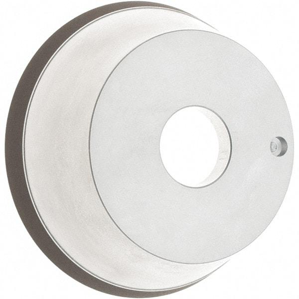 Tru-Maxx - 5" Diam, 1-1/4" Hole Size, 1" Overall Thickness, 100 Grit, Type 11V9, Tool & Cutter Grinding Wheel - Fine Grade, Diamond - Apex Tool & Supply