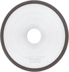 Tru-Maxx - 6" 100 Grit Diamond Cutoff Wheel - 0.035" Thick, 1-1/4" Arbor, Use with Angle Grinders - Apex Tool & Supply