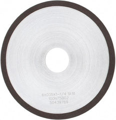 Tru-Maxx - 6" 100 Grit Diamond Cutoff Wheel - 0.035" Thick, 1-1/4" Arbor, Use with Angle Grinders - Apex Tool & Supply