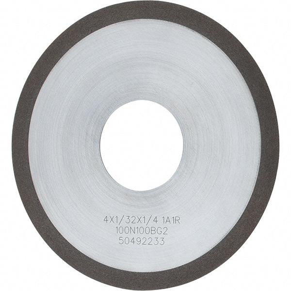 Tru-Maxx - 4" 100 Grit Diamond Cutoff Wheel - 1/32" Thick, 1-1/4" Arbor, Use with Angle Grinders - Apex Tool & Supply