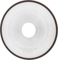 Tru-Maxx - 5" 150 Grit Diamond Cutoff Wheel - 0.045" Thick, 1-1/4" Arbor, Use with Angle Grinders - Apex Tool & Supply