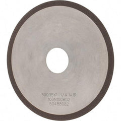 Tru-Maxx - 6" 100 Grit Diamond Cutoff Wheel - 0.035" Thick, 1-1/4" Arbor, Use with Angle Grinders - Apex Tool & Supply