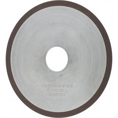 Tru-Maxx - 6" 150 Grit Diamond Cutoff Wheel - 0.035" Thick, 1-1/4" Arbor, Use with Angle Grinders - Apex Tool & Supply