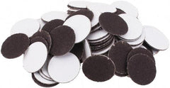 Tru-Maxx - 3/4" Diam, 240 Grit Aluminum Oxide Adhesive PSA Disc - Very Fine Grade, X Weighted Cloth Backing, For Right Angle/Vertical Shaft Portable Grinders - Apex Tool & Supply