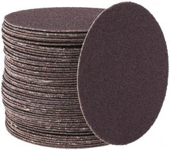 Tru-Maxx - 3" Diam, 120 Grit Aluminum Oxide Adhesive PSA Disc - Fine Grade, X Weighted Cloth Backing, For Right Angle/Vertical Shaft Portable Grinders - Apex Tool & Supply