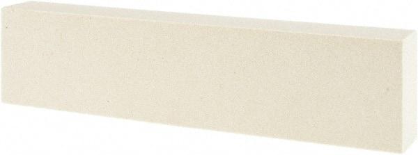 Tru-Maxx - 120 Grit Aluminum Oxide Rectangular Polishing Stone - Fine Grade, 2" Wide x 8" Long x 1" Thick - Apex Tool & Supply
