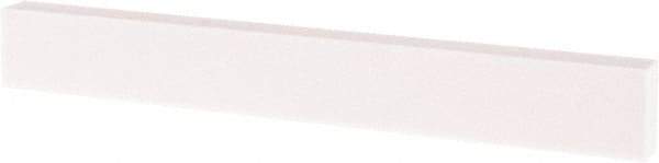 Tru-Maxx - 150 Grit Aluminum Oxide Rectangular Polishing Stone - Very Fine Grade, 1" Wide x 8" Long x 1/2" Thick - Apex Tool & Supply