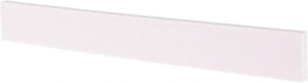 Tru-Maxx - 150 Grit Aluminum Oxide Rectangular Polishing Stone - Very Fine Grade, 1" Wide x 8" Long x 1/4" Thick - Apex Tool & Supply