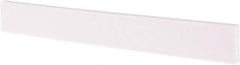 Tru-Maxx - 150 Grit Aluminum Oxide Rectangular Polishing Stone - Very Fine Grade, 1" Wide x 8" Long x 1/4" Thick - Apex Tool & Supply