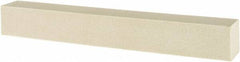 Tru-Maxx - 120 Grit Aluminum Oxide Square Polishing Stone - Fine Grade, 1" Wide x 8" Long x 1" Thick - Apex Tool & Supply