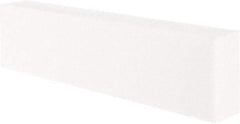 Tru-Maxx - 100 Grit Aluminum Oxide Rectangular Polishing Stone - Fine Grade, 2" Wide x 8" Long x 1" Thick - Apex Tool & Supply