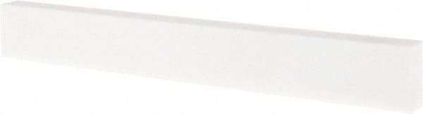 Tru-Maxx - 100 Grit Aluminum Oxide Rectangular Polishing Stone - Fine Grade, 1" Wide x 8" Long x 1/2" Thick - Apex Tool & Supply
