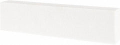 Tru-Maxx - 80 Grit Aluminum Oxide Rectangular Polishing Stone - Medium Grade, 2" Wide x 8" Long x 1" Thick - Apex Tool & Supply