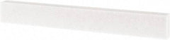 Tru-Maxx - 80 Grit Aluminum Oxide Rectangular Polishing Stone - Medium Grade, 1" Wide x 8" Long x 1/2" Thick - Apex Tool & Supply