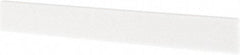 Tru-Maxx - 80 Grit Aluminum Oxide Rectangular Polishing Stone - Medium Grade, 1" Wide x 8" Long x 1/4" Thick - Apex Tool & Supply