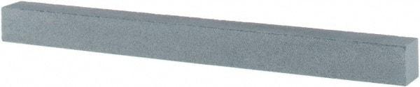 Tru-Maxx - 320 Grit Aluminum Oxide Square Polishing Stone - Extra Fine Grade, 1/2" Wide x 6" Long x 1/2" Thick - Apex Tool & Supply
