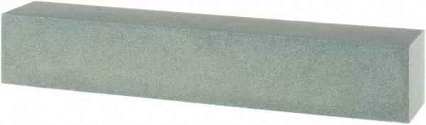 Tru-Maxx - 220 Grit Aluminum Oxide Square Polishing Stone - Very Fine Grade, 1" Wide x 6" Long x 1" Thick - Apex Tool & Supply