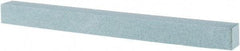 Tru-Maxx - 220 Grit Aluminum Oxide Square Polishing Stone - Very Fine Grade, 1/2" Wide x 6" Long x 1/2" Thick - Apex Tool & Supply